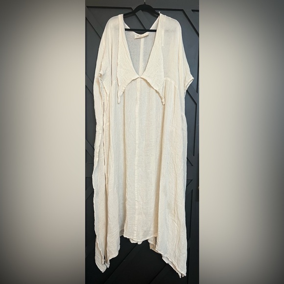 Jen’s Pirate Booty Sorrento Caftan in Natural, One Size - Picture 7 of 13